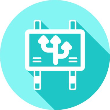 seo modern simgesinin vektör illüstrasyonu