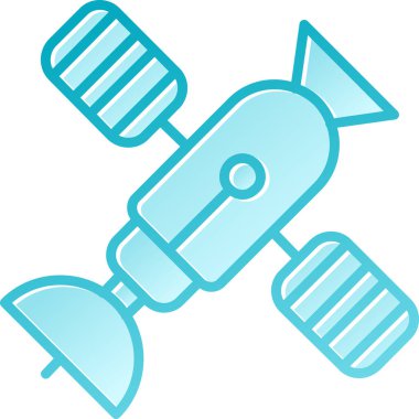 Boya Fırçası. Web simgesi basit illüstrasyon