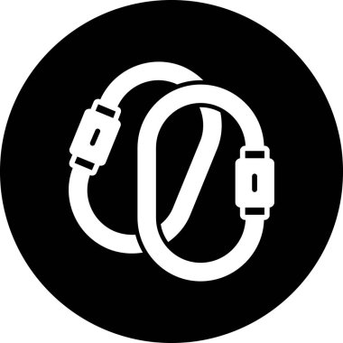 vektör kulaklık simgesi illüstrasyonu