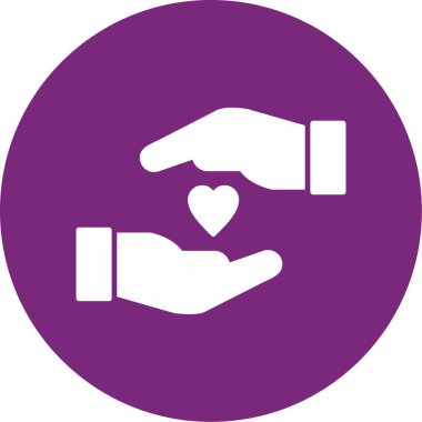 hayırsever vektör simgesi