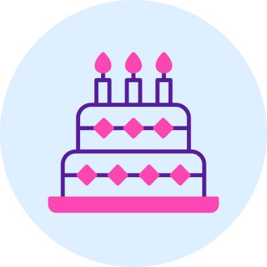 Mum. Web simgesi basit illüstrasyon