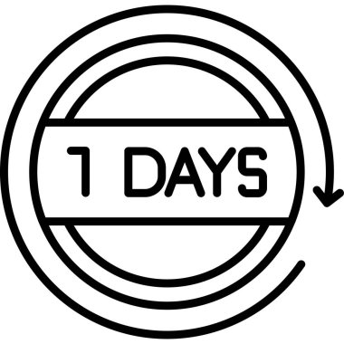 Modern bir simgenin vektör illüstrasyonu