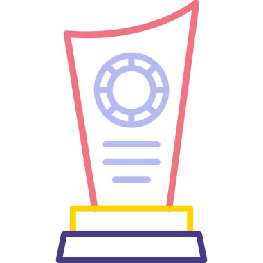 Ödül. Web simgesi basit illüstrasyon