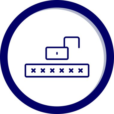 seo modern simgesinin vektör illüstrasyonu