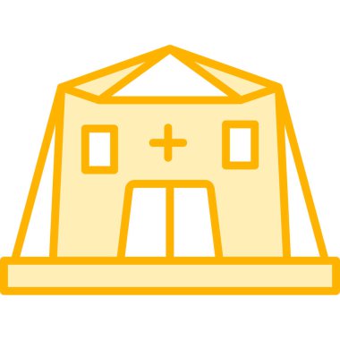 Hastane Simgesi Vektör İllüstrasyonu