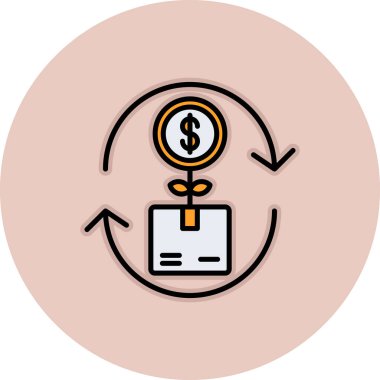 para simgesi vektör illüstrasyonu