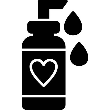 Sprey şişe vektör çizimi