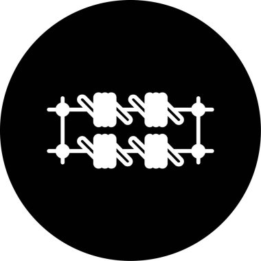 seo modern simgesinin vektör illüstrasyonu