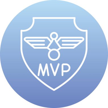 Beyaz arkaplan ve kalkan ile vektör illüstrasyonu