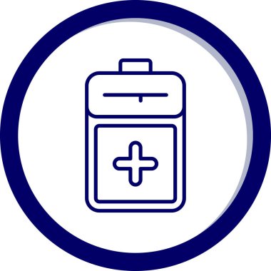 pil vektör illüstrasyonu