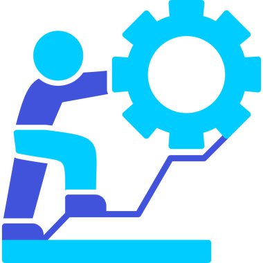 iş takım çalışması düz simgesi