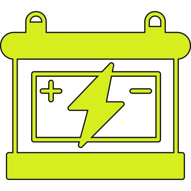 pil vektör illüstrasyonu