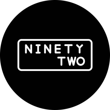 İki numara sekiz siyah raunt.