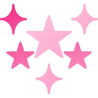 Yıldız şekilleri kümesi, vektör, illüstrasyon