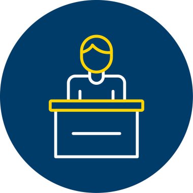 Eğitim simgesinin vektör illüstrasyonu