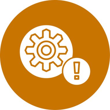 Modern bir simgenin vektör illüstrasyonu