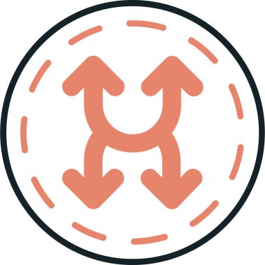 Ok. Web simgesi basit tasarım