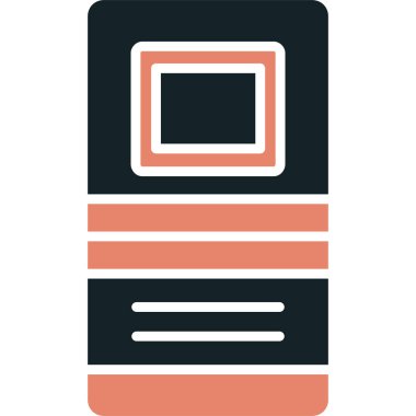 Tarayıcı pencere simgesi dış hat biçiminde