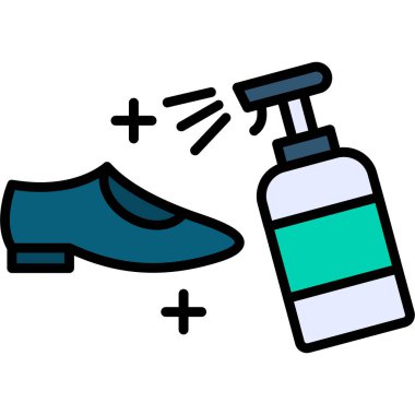 Antibakteriyel sabun rengi vektör çizimi