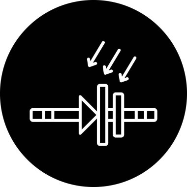 Benzersiz ok yukarı kabartma vektör simgesi