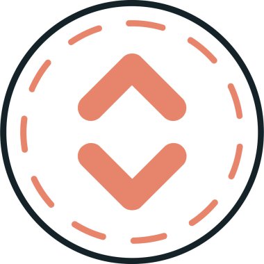 Para simgesi, vektör illüstrasyonu