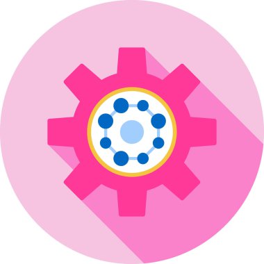 Virüs. Web simgesi basit illüstrasyon