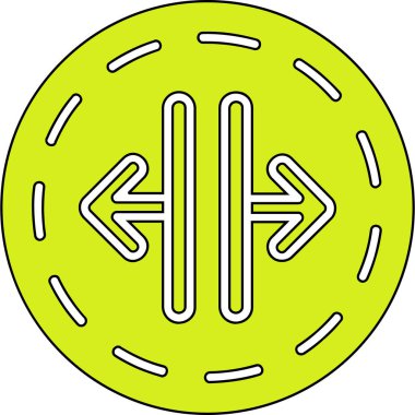 donut yiyecek web simgesi vektör illüstrasyonu