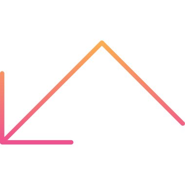 ok simgesi vektör illüstrasyonu