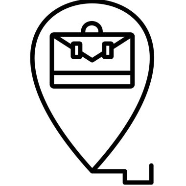 konum pin simgesi, özet biçimi