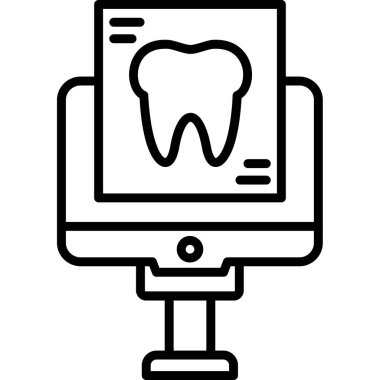 Diş simgesi, basit biçim