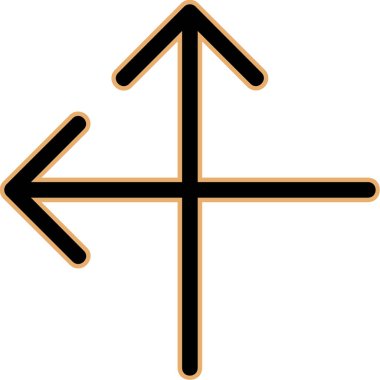 ok yönleri web simgesi basit tasarım