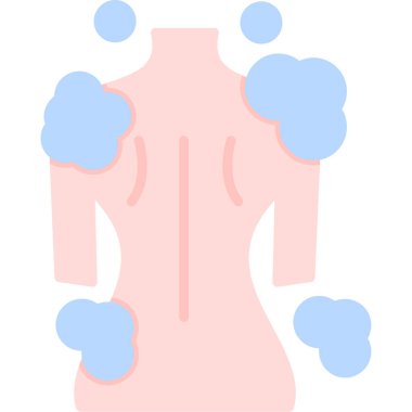 Vücut. Web simgesi basit illüstrasyon