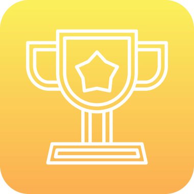 kupa ödülü simgesi, özet biçimi