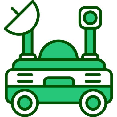 Araba uydusu. Basit tasarım