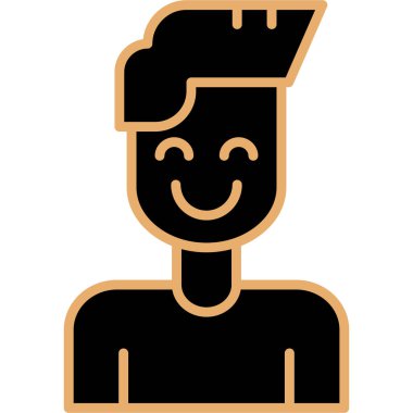 Mutlu çocuk simgesi, taslak biçimi