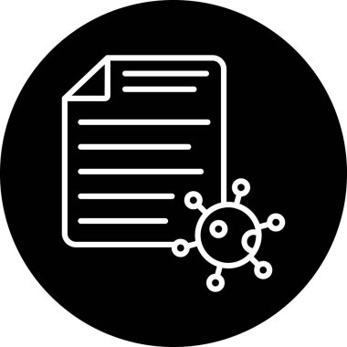 Veri. Web simgesi basit tasarım