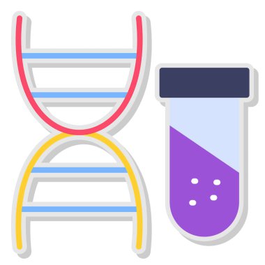 Deneme. Web simgesi basit illüstrasyon