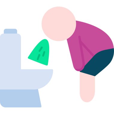 çamaşır vektörü simgesi, basit illüstrasyon