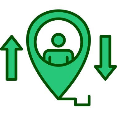 konum haritası pin simgesi