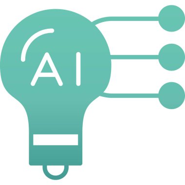 robot. Web simgesi basit illüstrasyon