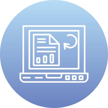 seo modern simgesinin vektör illüstrasyonu