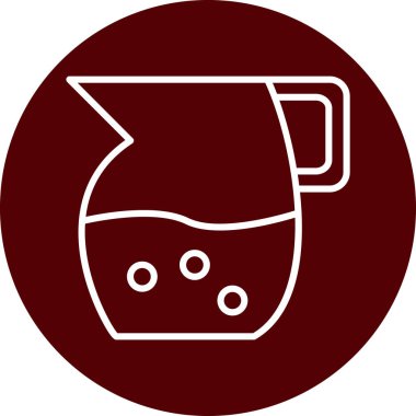 kahve fincanı ikonu vektör illüstrasyonu