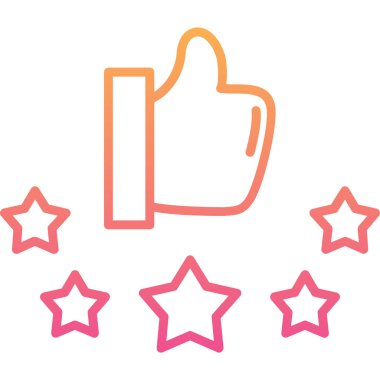 başparmak vektör simgesi