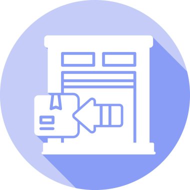 Yazıcı. Web simgesi basit illüstrasyon