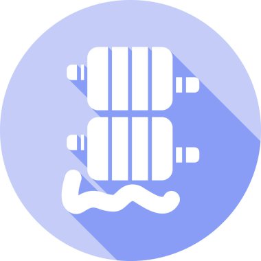 Kart. Web simgesi basit illüstrasyon