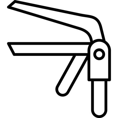 Yapı vinç simgesi, satır biçimi