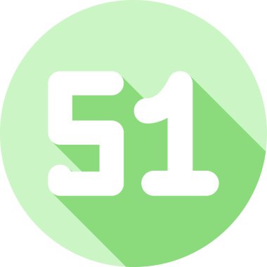 6 numaralı simge vektör illüstrasyon tasarımı