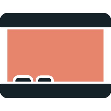 Soyut arkaplanda kredi kartı simgesi izole edildi