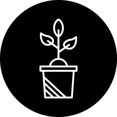 vektör bitkisi simgesi