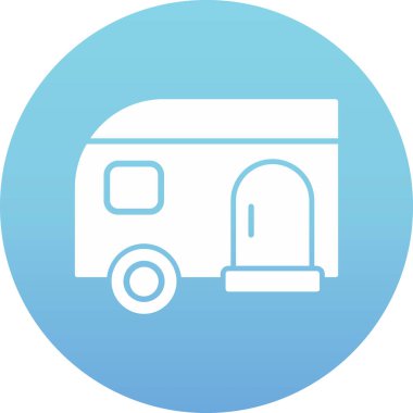 Van simge vektör çizim